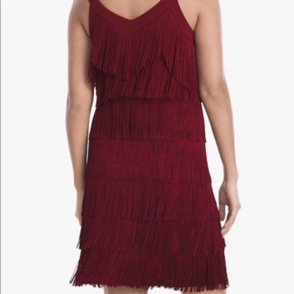 White House black market fringe dress - Picture 2 of 5